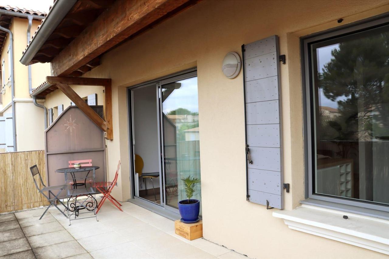 Uzes Centre La Terrasse Des Capucines Avec Garage Privee 아파트 외부 사진